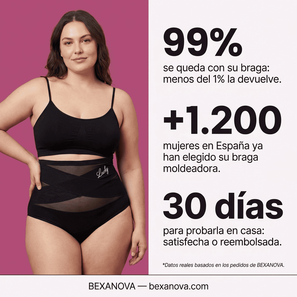 Braga Faja 360° BEXANOVA — Redefine tu silueta sin esfuerzo