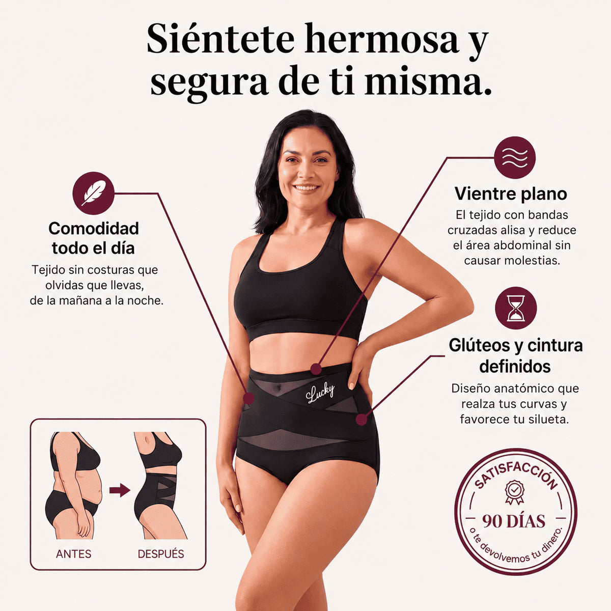Braga Faja 360° BEXANOVA — Redefine tu silueta sin esfuerzo