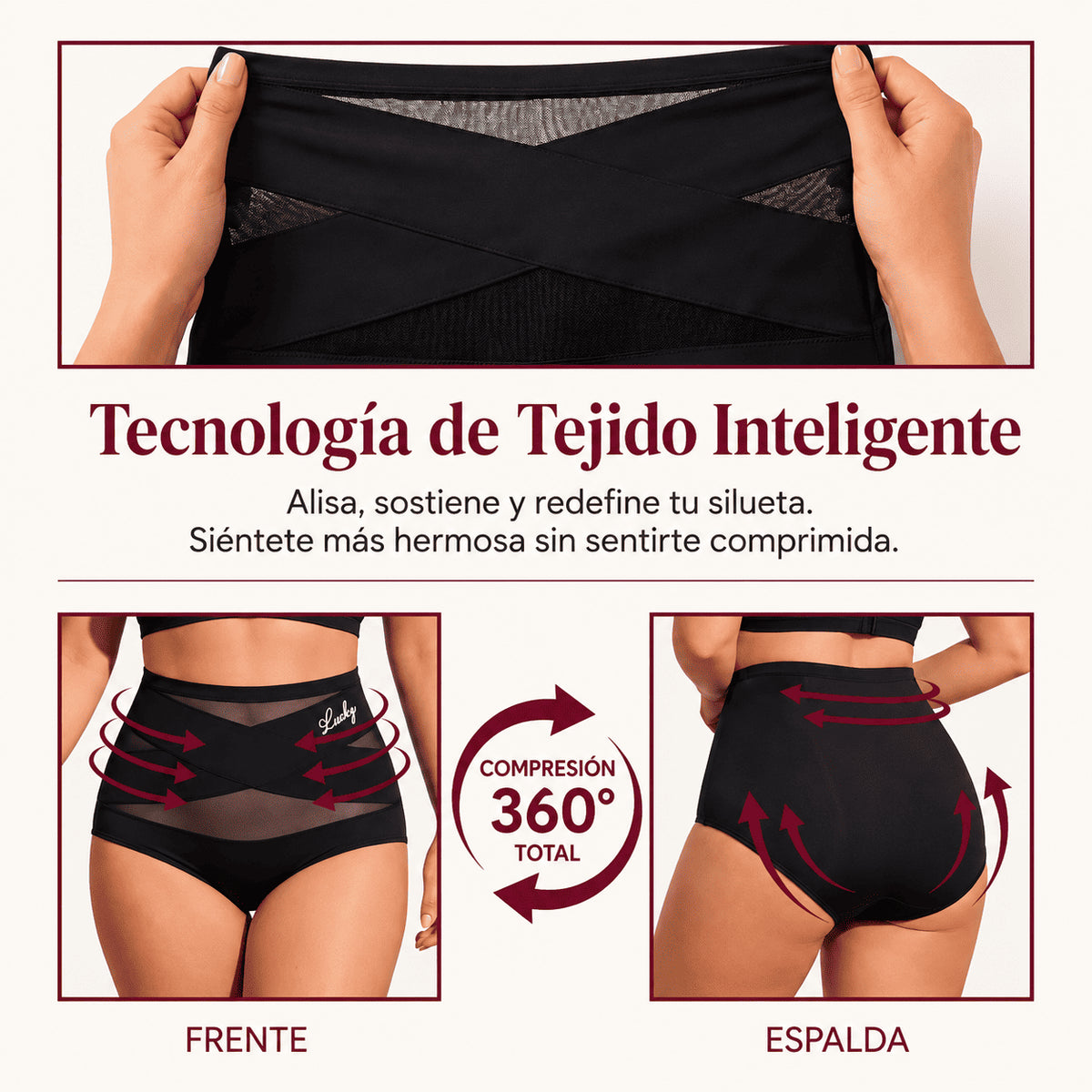 Braga Faja 360° BEXANOVA — Redefine tu silueta sin esfuerzo