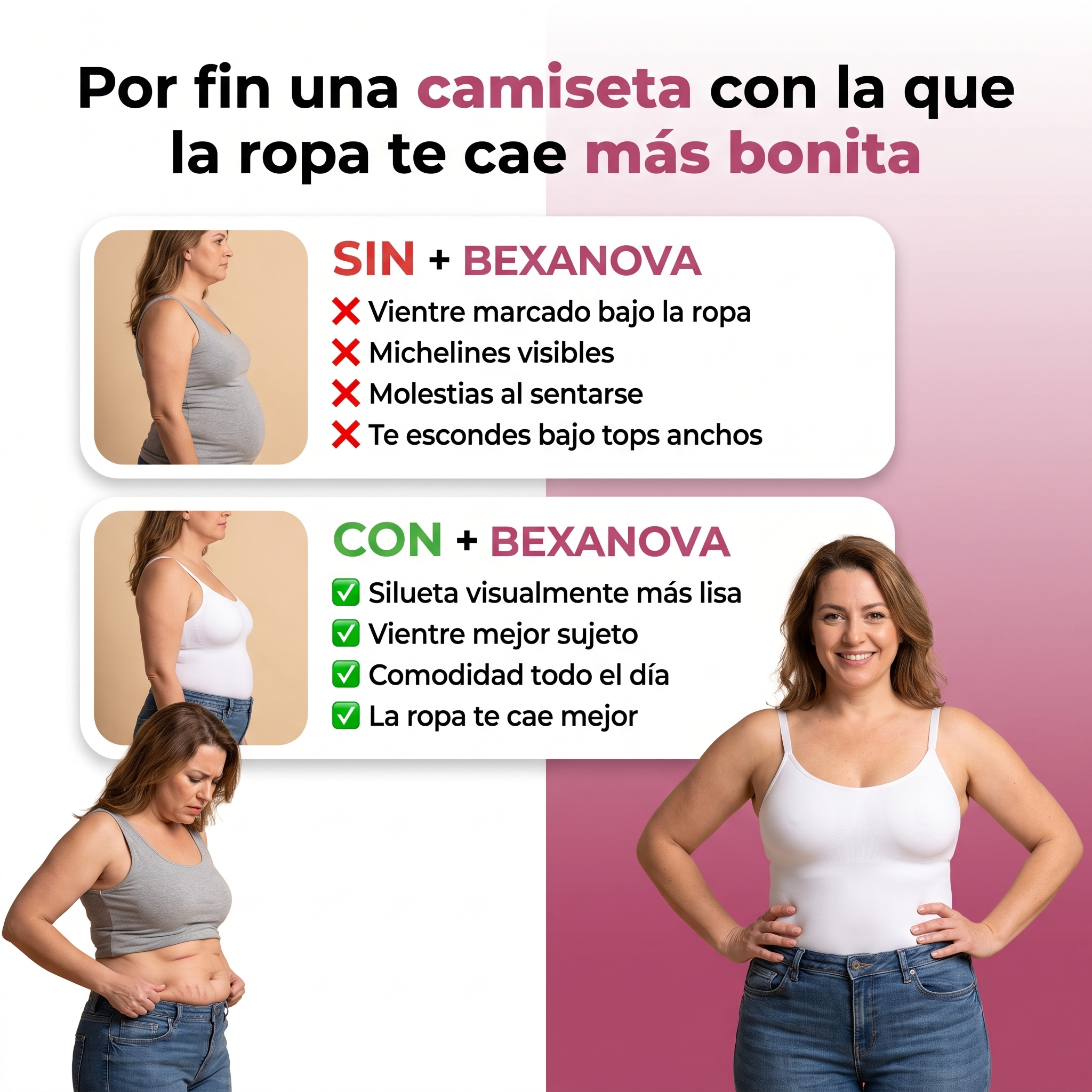 Camiseta Moldeadora BEXANOVA