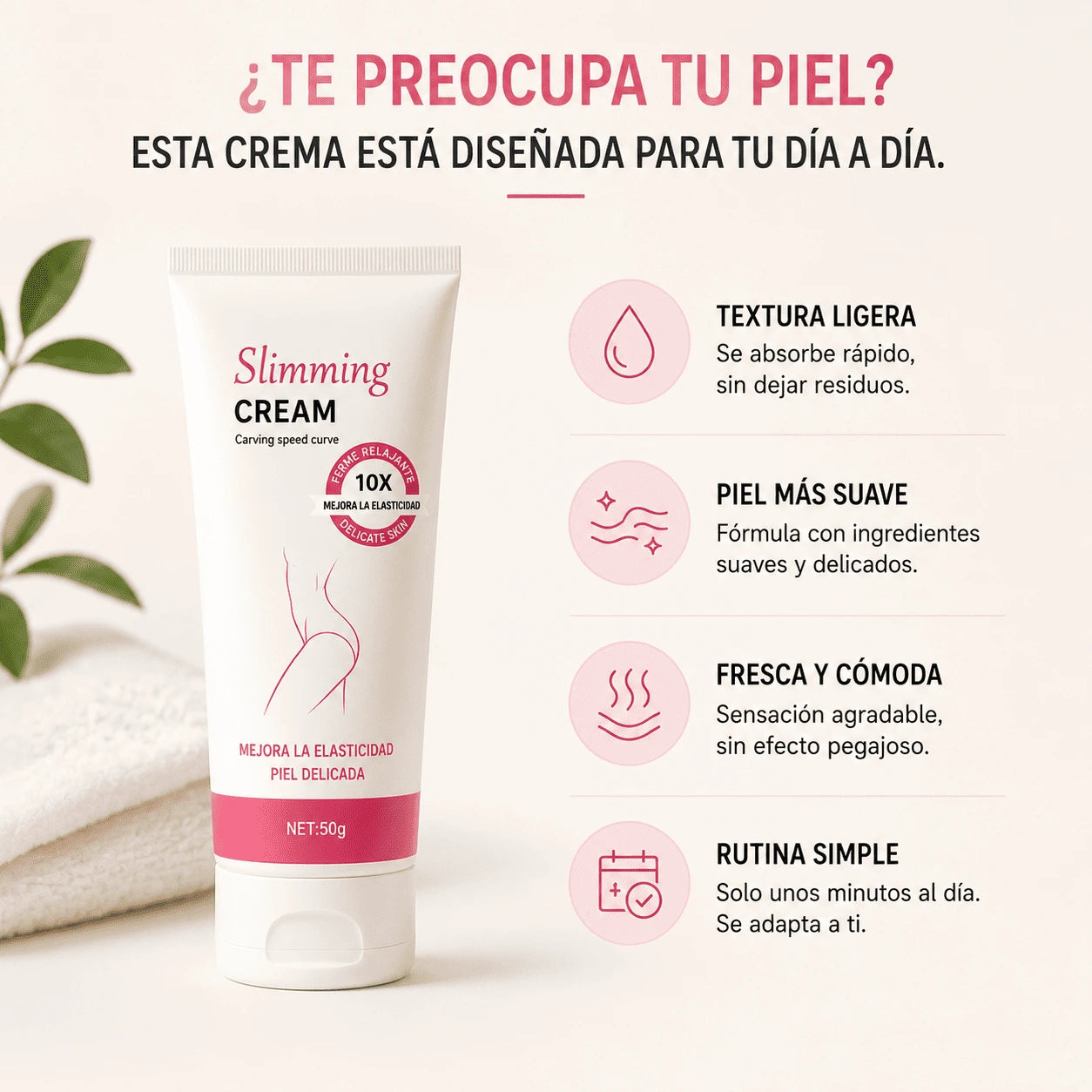 Crema Moldeadora de Abdomen