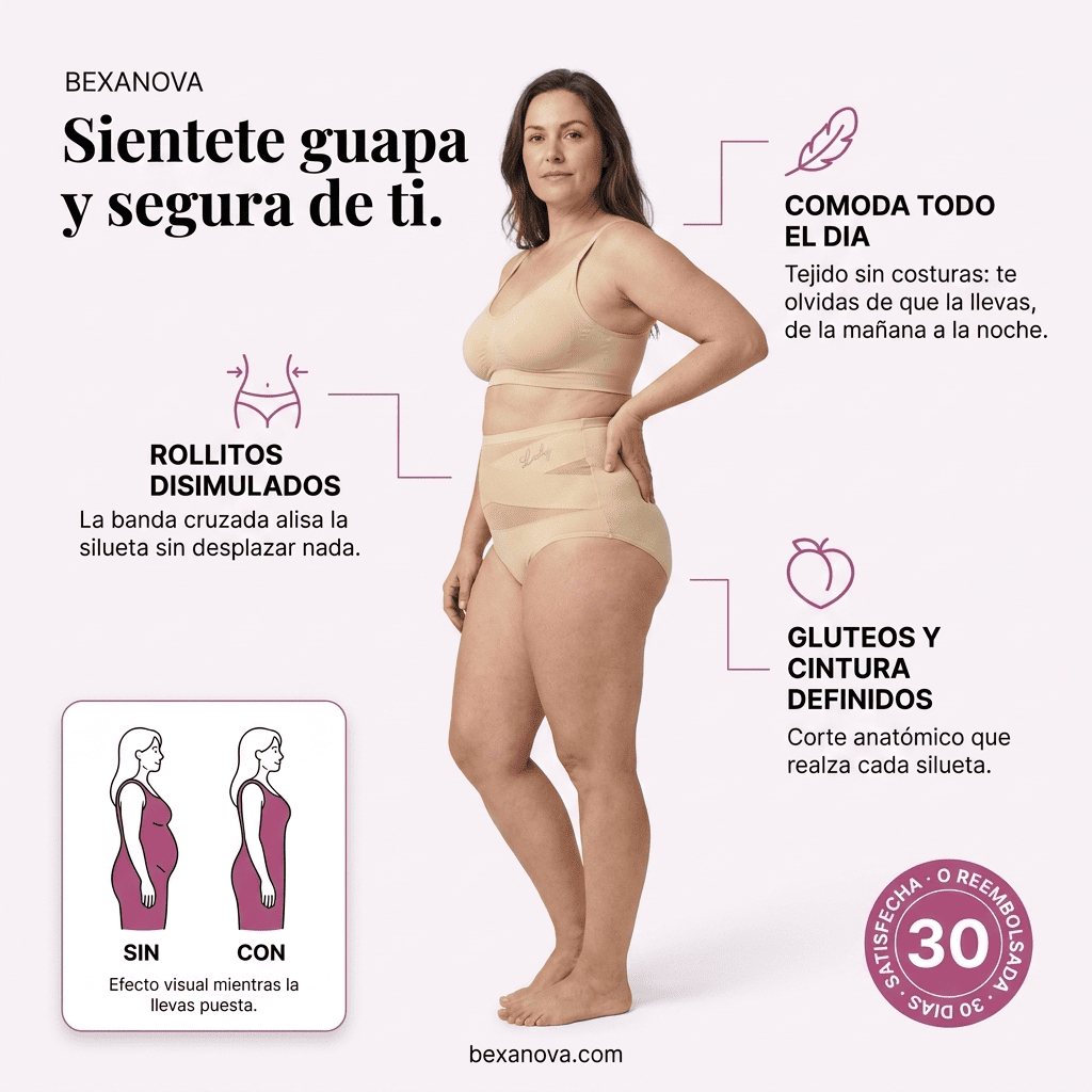 Braga Faja 360° BEXANOVA — Redefine tu silueta sin esfuerzo