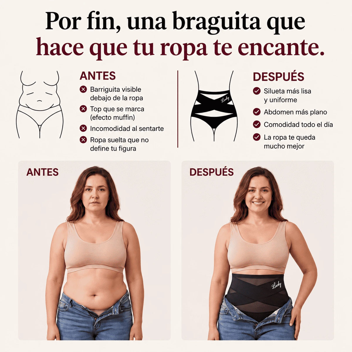 Braga Faja 360° BEXANOVA — Redefine tu silueta sin esfuerzo