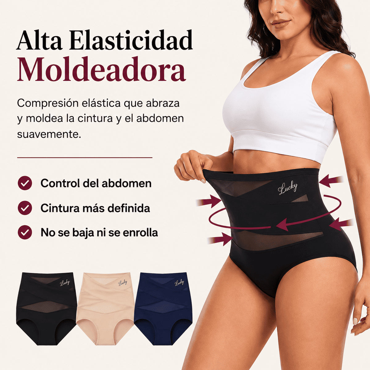 Braga Faja 360° BEXANOVA — Redefine tu silueta sin esfuerzo
